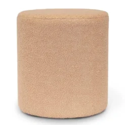 Unique Living - Poef Teddy - 35x38cm - Latte