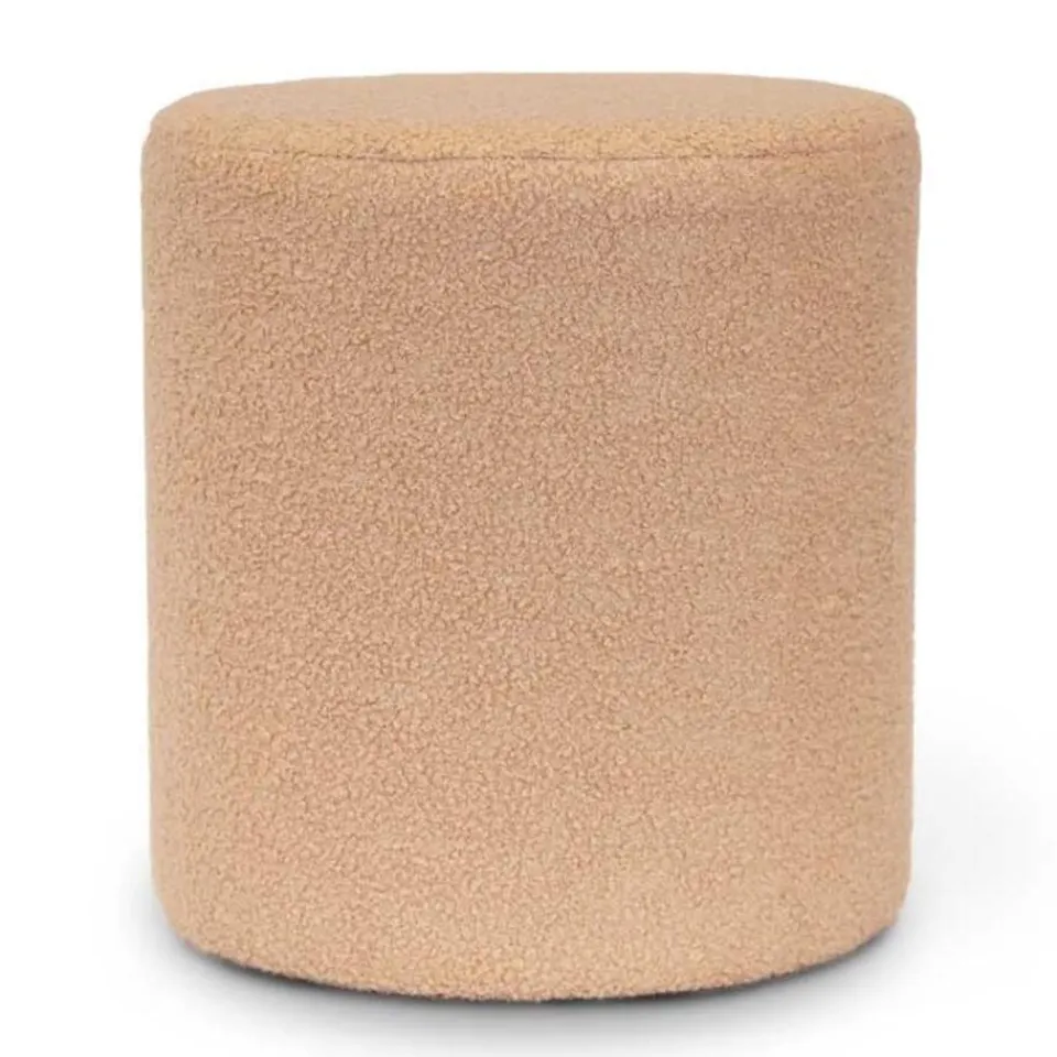 Unique Living - Poef Teddy - 35x38cm - Latte