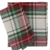 Unique Living - Servet Xmas Tartan - 40x40cm - White Best