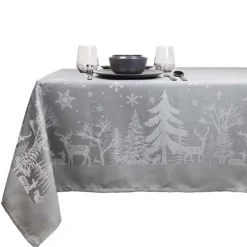 Unique Living - Tafelkleed Rody - 150x300cm - Grey Clearance