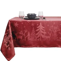 Unique Living - Tafelkleed Rody - 150x250cm - Red New