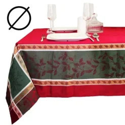 Unique Living - Tafelkleed Oliver - 180x180cm - Rood New