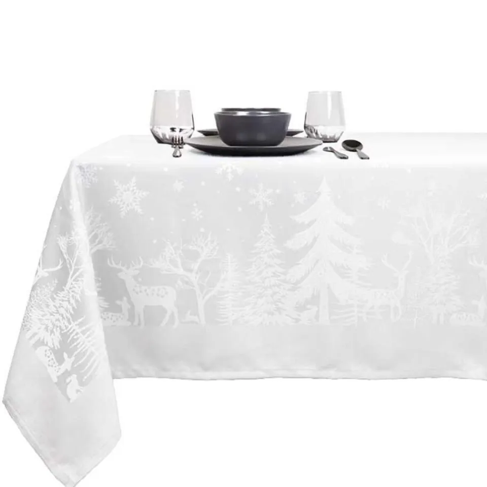 Unique Living - Tafelkleed Rody - 150x200cm - White Clearance