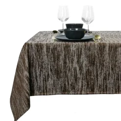 Unique Living - Tafelkleed Neomi 145x250cm - Rocky Brown Discount