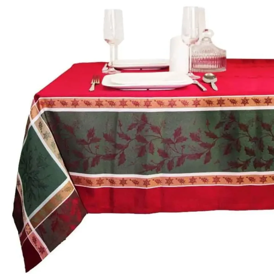 Unique Living - Tafelkleed Oliver - 150x200cm - Rood Best