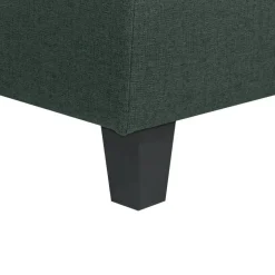 Beliani UNSTAD - Hocker - Donkergroen - Polyester New