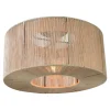 Urban Interiors - Plafondlamp - Drum Jute - Ø45