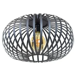 Urban Interiors Flow Plafondlamp – Zwart – Metaal - Ø40x23 Best