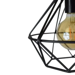 Urban Interiors plafondlamp Wire - 1 lichts - 22 x19 cm - zwart