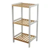 Urban Living Douche/badkamer opberg rekje - bamboe - 3 lagen New