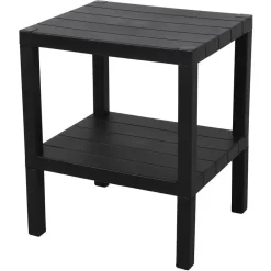 Urban Living Opbergrek - zwart - kunststof - 39 x 33 x 45 cm Clearance