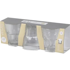Urban Living Waterglazen Vegas - transparant glas - 3x - 270 ml New