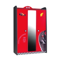 Leen Bakker V Power kledingkast auto Rood