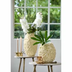 Light & Living Vaas Agello - Wit - Ø26cm Online