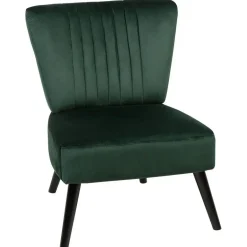 Beliani VAASA - Fauteuil - Groen - Fluweel Outlet