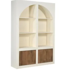 Giga Meubel Vakkenkast Beige - 150x38x210cm - 8 Vakken - Miné Discount
