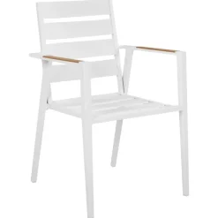 Beliani VALCANETTO/TAVIANO - Tuinset voor 6 - Grijs - Aluminium Sale