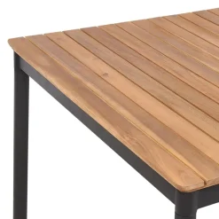 Beliani VALLESE - Tuintafel - Lichthout - 180 x 90 cm - Acaciahout Discount