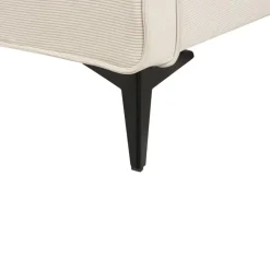 Beliani VALOGNES - Tweepersoonsbed - Beige - 180 x 200 cm - Corduroy