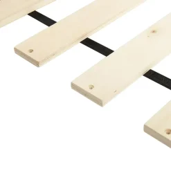 Beliani VALOGNES - Tweepersoonsbed - Beige - 180 x 200 cm - Corduroy