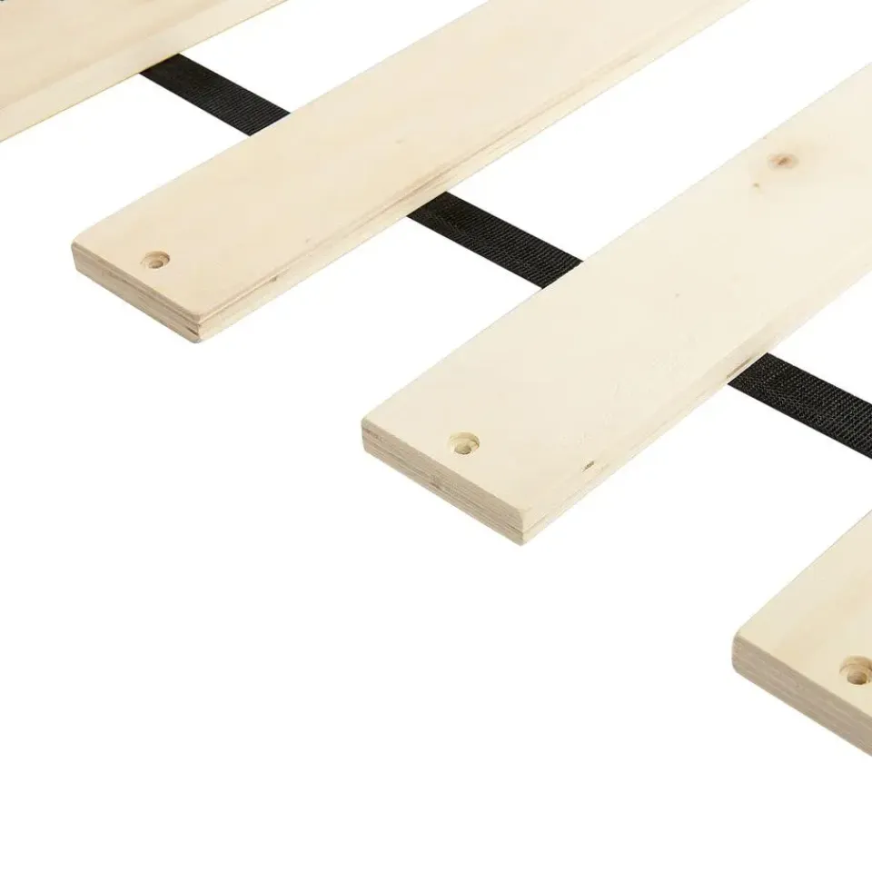 Beliani VALOGNES - Tweepersoonsbed - Lichtgrijs - 180 x 200 cm - Corduroy Best