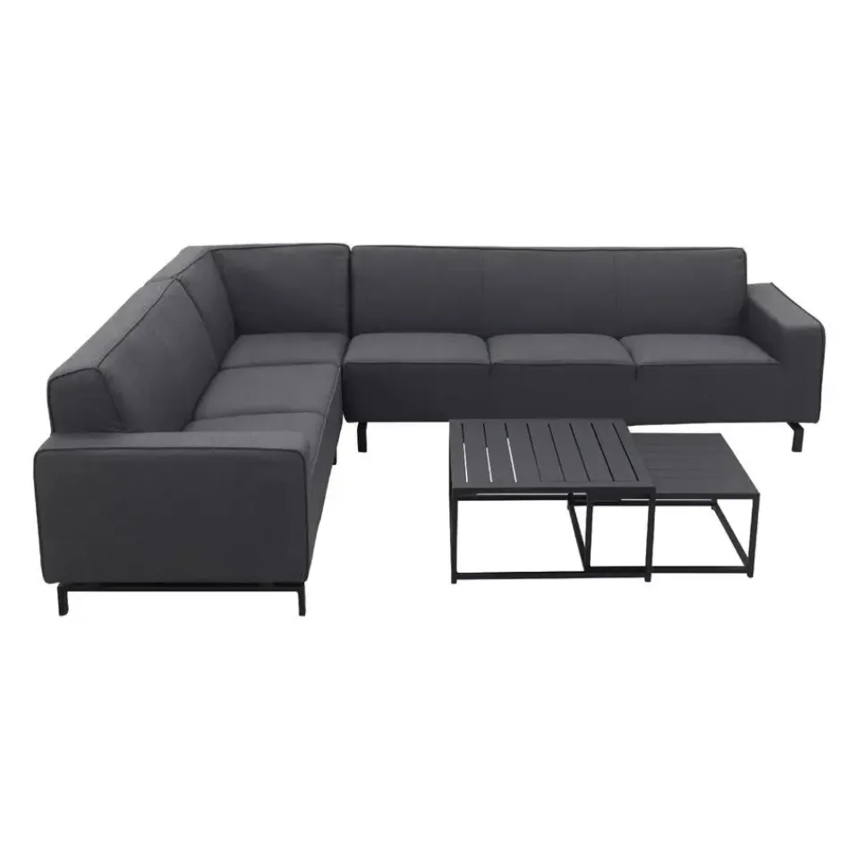 ZITT Outdoor VDG Boavista/Royalty Sunbrella loungeset - Sooty - 5-delig