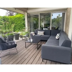 ZITT Outdoor VDG Boavista/Royalty Sunbrella loungeset - Sooty - 5-delig