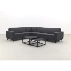 ZITT Outdoor VDG Boavista/Royalty Sunbrella loungeset - Sooty - 5-delig