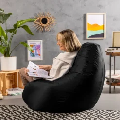 Veeva Zitzak Gaming - Zitzak Buiten - Zwart Outlet