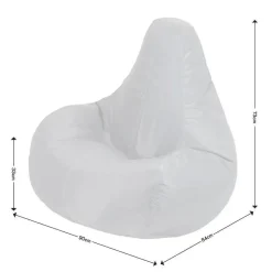 Veeva Zitzak Gaming - Zitzak Buiten - Zwart Outlet