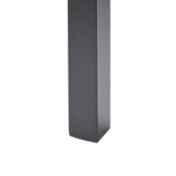 Beliani VERNIO - Tuintafel - Zwart - 90 x 180 cm - Aluminium Discount