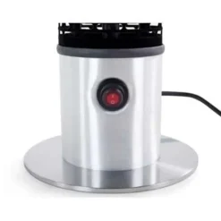 Beliani VEZUVIO - Terrasverwarmer - Zwart - Aluminium