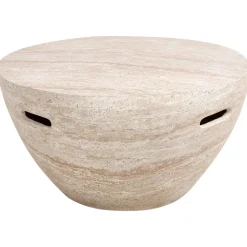 Leen Bakker VICARELLO - Salontafel - Beige - Lichtbeton (MgO) Discount