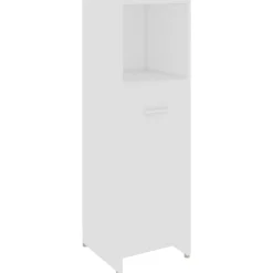 vidaXL - Badkamerkast - Wit - Bewerkt hout Discount