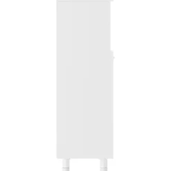 vidaXL - Badkamerkast - Wit - Bewerkt hout Clearance