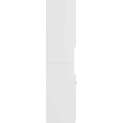 vidaXL - Badkamerkast - Wit - Bewerkt hout Online