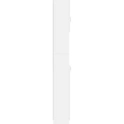 vidaXL - Badkamermeubel - Wit - Bewerkt hout