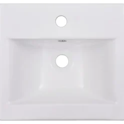 vidaXL - Badkamermeubelset - Wit - Bewerkt hout - 41 x 38.5 x 46 cm Outlet