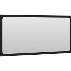 vidaXL - Badkamermeubelset - Zwart - Bewerkt hout - 80 x 38.5 x 45 cm Discount