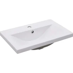 vidaXL - Badkamermeubelset - Zwart - Bewerkt hout - 60 x 38.5 x 46 cm