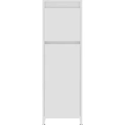 vidaXL - Badkamermeubelset - Wit - Bewerkt hout New