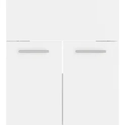 vidaXL - Badkamermeubelset - Wit - Bewerkt hout - 41 x 38.5 x 46 cm Online