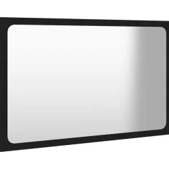 vidaXL - Badkamermeubelset - Zwart - Bewerkt hout New