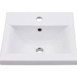 vidaXL - Badkamermeubelset - Zwart - Bewerkt hout - 41 x 38.5 x 46 cm Outlet