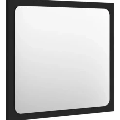 vidaXL - Badkamermeubelset - Zwart - Bewerkt hout - 41 x 38.5 x 46 cm Outlet