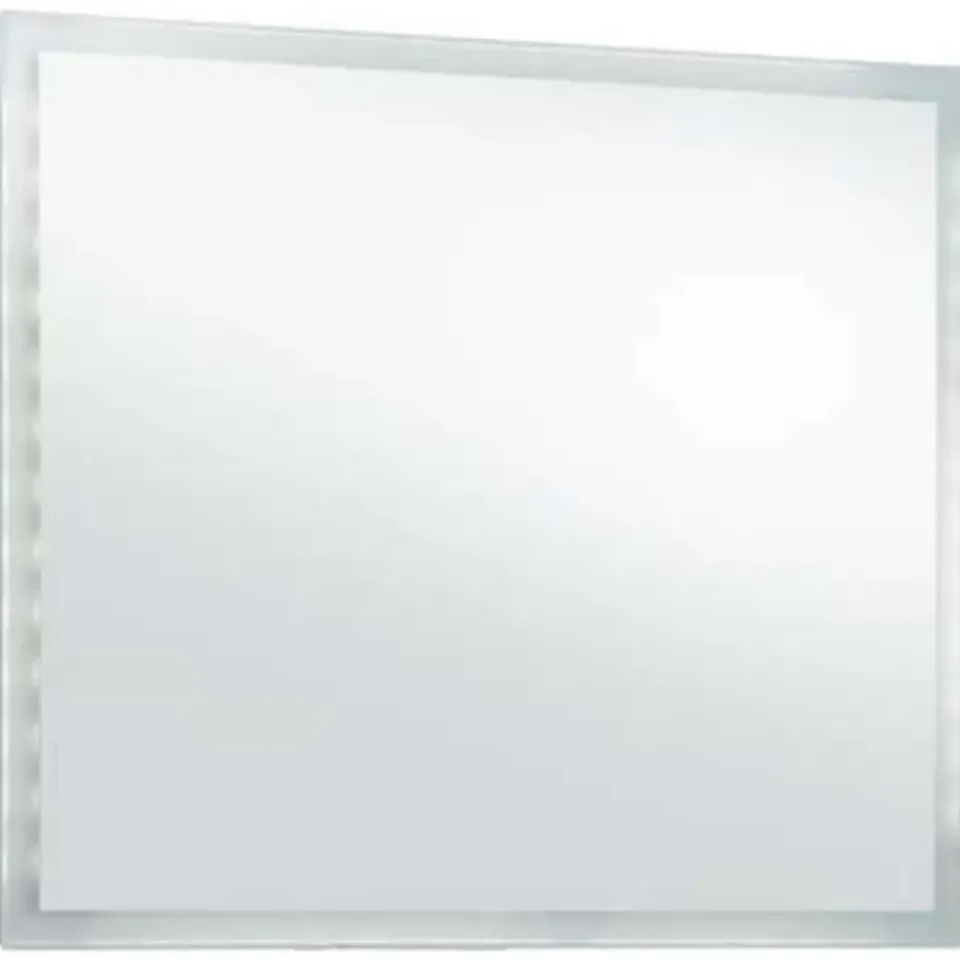 vidaXL - Badkamerspiegel - Zilver - Glas - 60 x 50 cm