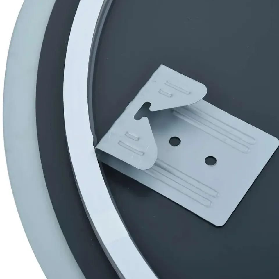 vidaXL - Badkamerspiegel - Zilver - Aluminium - 80 cm Best