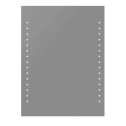 vidaXL - Badkamerspiegel - Zilver - Glas - 60 x 80 cm Hot