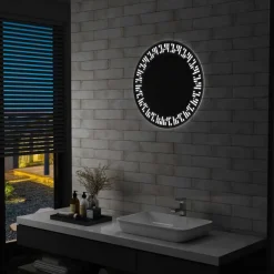 vidaXL - Badkamerspiegel - Zilver - Aluminium - 60 cm Clearance