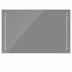 vidaXL - Badkamerspiegel - Zilver - Glas - 100 x 60 cm Sale